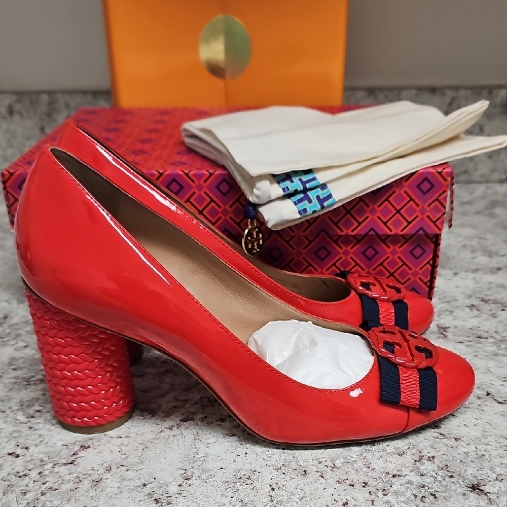 Chic Red Designer Women's Heels